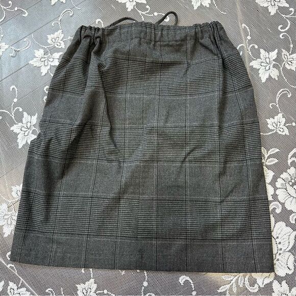 Aritzia The Group By Babaton Jimmy Tie-Waist Plaid Skirt Sz Small - Picture 4 of 10